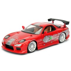 Модель Машинки Форсаж Dom's Mazda RX-7 1:24 Scale Die-Cast Vehicle 98338 фигурка