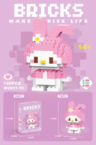 Конструктор "Bricks" My Melody (145 деталей) category.constructor-kits