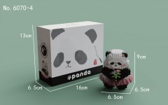 Конструктор "Panda" Панда в юбочке и с цветочками category.constructor-kits