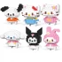 Category.constructor-kits Конструктор "Bricks" Kuromi (151 деталь) источник Hello Kitty и Sanrio