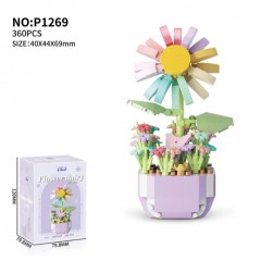 Конструктор "Flower Dairy" P1269 (360 деталей) category.constructor-kits