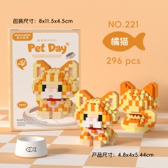 Конструктор "Pet Day" Котик 221 (296 деталей) category.constructor-kits