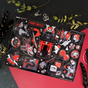 Стикерпак PACK KUROAKA category.stickers