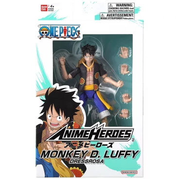 Anime Heroes - One Piece. Monkey D. Luffy. Dressrosa category.action-figures
