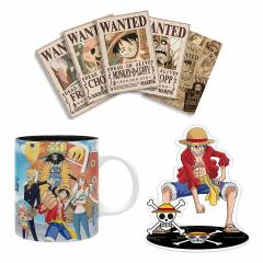 Набор подарочный ONE PIECE (Кружка 320мл + Акриловая фигурка + Открытки Luffy) category.gift-set