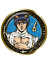 Category.random-figures Значок JoJo's Bizarre Adventure Golden Wind Gilded Metal Pins, в ассортименте изображение 9