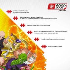 Category.accessories Пазл Dragon Ball Super Universe 7 Warriors - 1000 элементов изображение 5