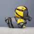 Category.complete-models Фигурка-утка Tubbz Metal Gear Solid Psycho Mantis изображение 1