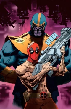 Комикс Дэдпул против Таноса источник Deadpool