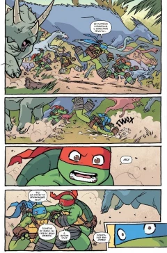 Комикс Черепашки во времени. источник Teenage Mutant Ninja Turtles