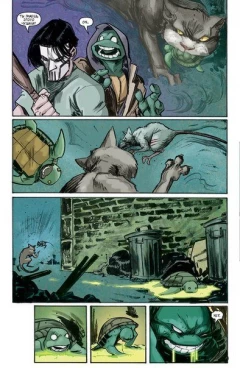 Комикс Подростки Мутанты Ниндзя Черепашки №4 источник Teenage Mutant Ninja Turtles