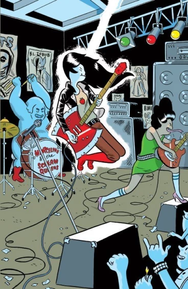 Время приключений Марселин и Королевы Крика №6 Обложка Г комикс