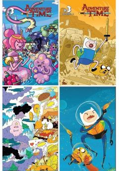 Время приключений. Выпуск 3 (обложки А, Б, В, Г). комикс