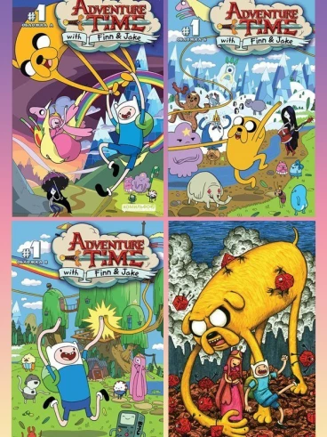 Время приключений. Выпуск 2 (обложки А, Б, В, Г). комикс