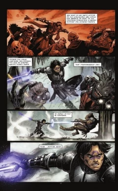 Комикс Звёздные войны. Заря джедаев: Книга 3. Война Силы. изображение 3