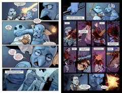 Комикс Зигги и Шмыг уничтожают вселенную BUBBLE жанр Боевик, Приключения, Фантастика и Фэнтези