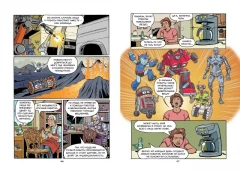 Комикс Роботы. Научный комикс жанр Приключения
