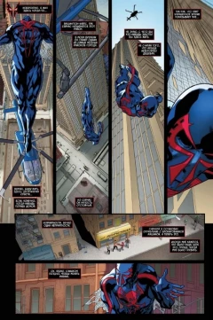 Комикс Человек-Паук 2099. Том 1. Вне времени. (Обложка Скотти Янга) источник Spider-Man