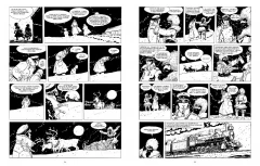 Комикс Корто Мальтезе. Сибирь (черно-белое издание) жанр Повседневность и Приключения