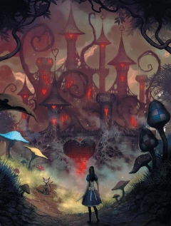 Артбук Мир игры Alice: Madness Returns автор Американ Макги